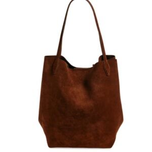 Madewell Chestnut Suede Tote